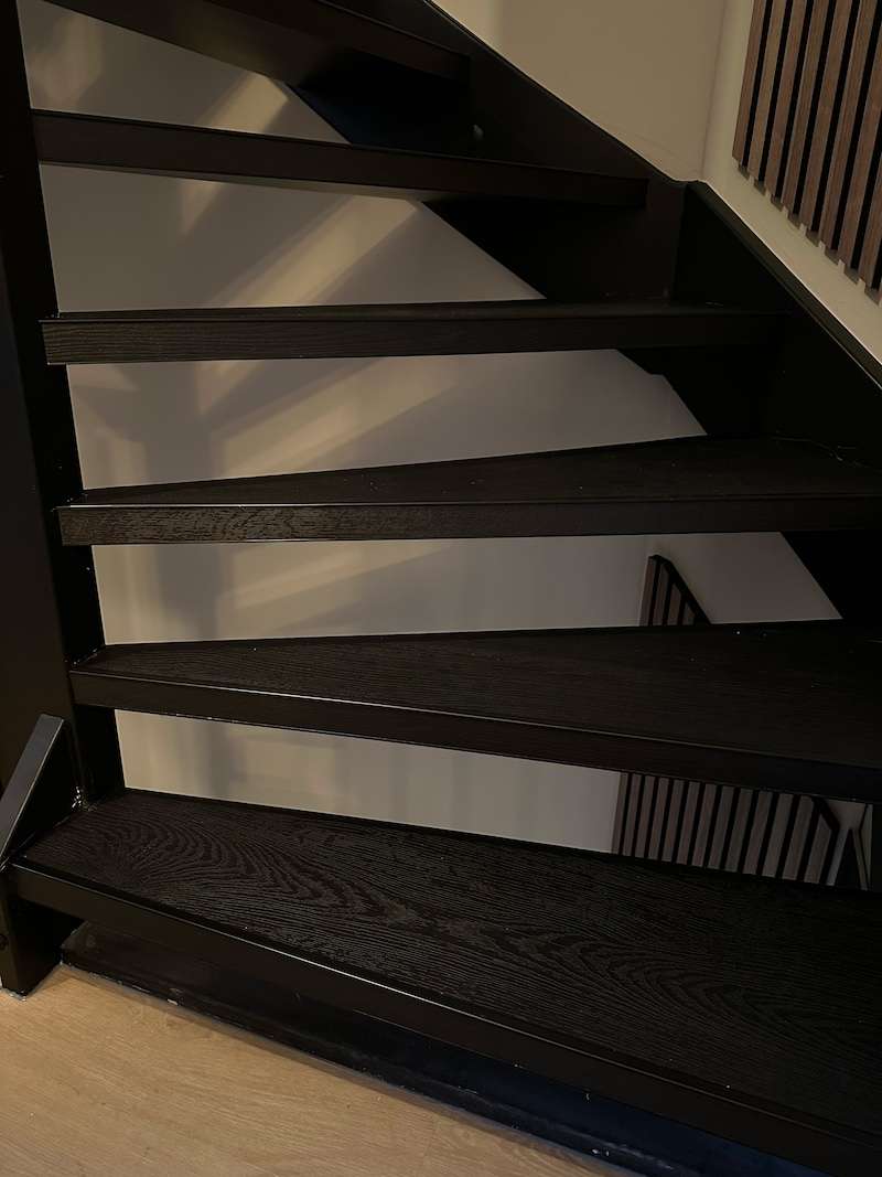 Trap bekleed met PVC